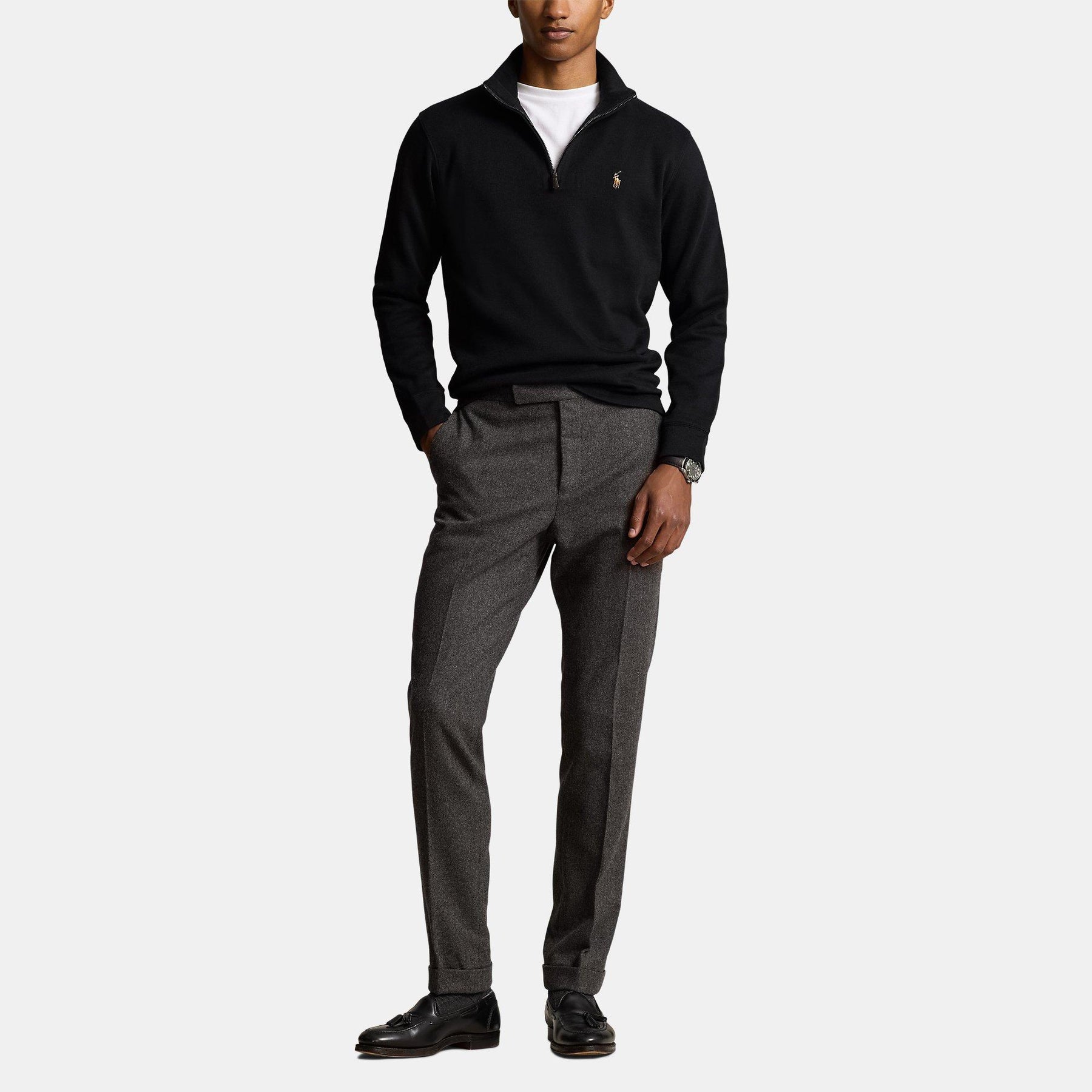 Estate Fleece Quarter Zip Sweater