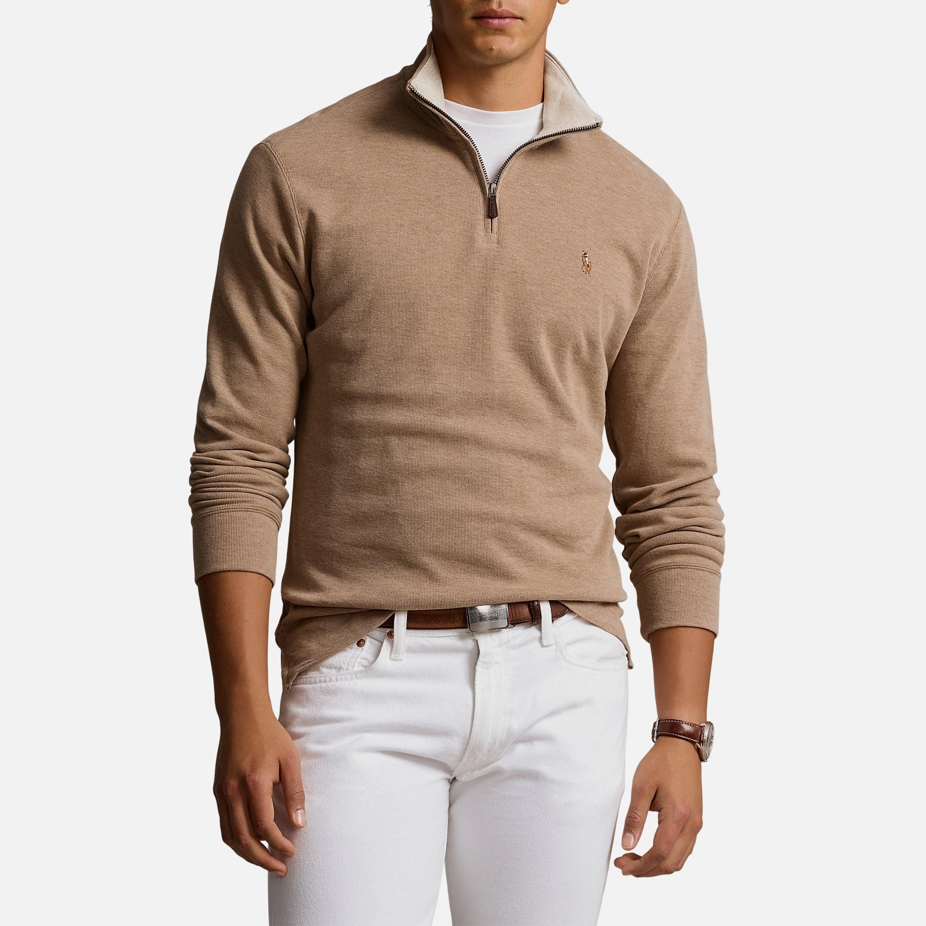 Estate Fleece Quarter Zip Sweater