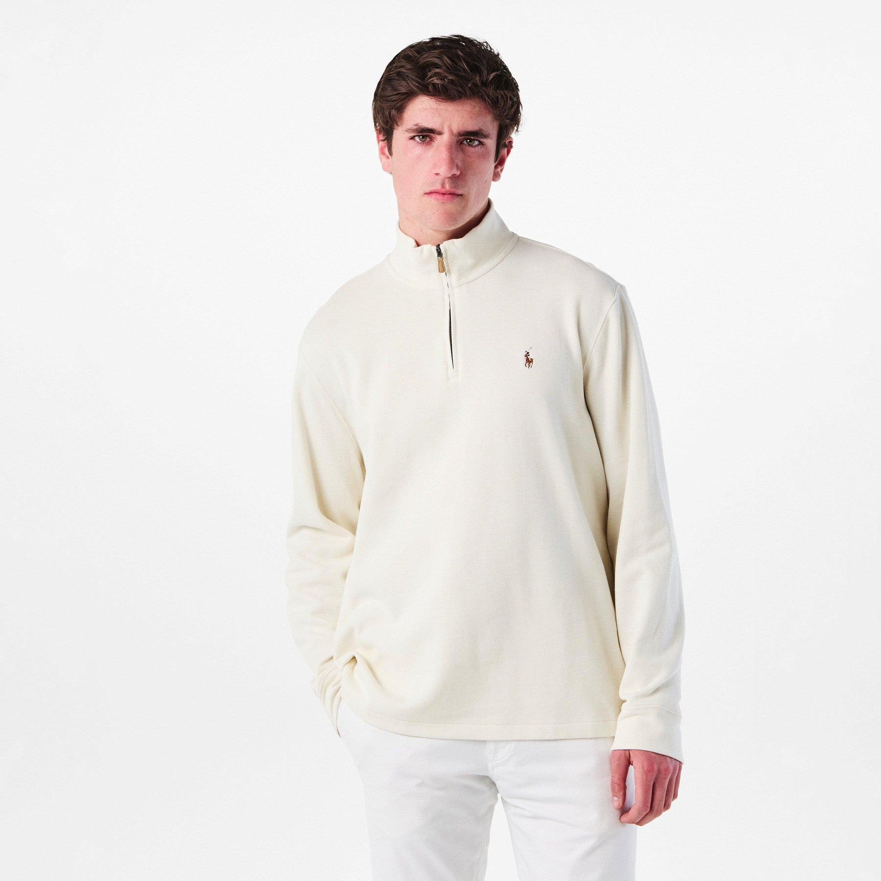 Estate Fleece Quarter Zip Sweater