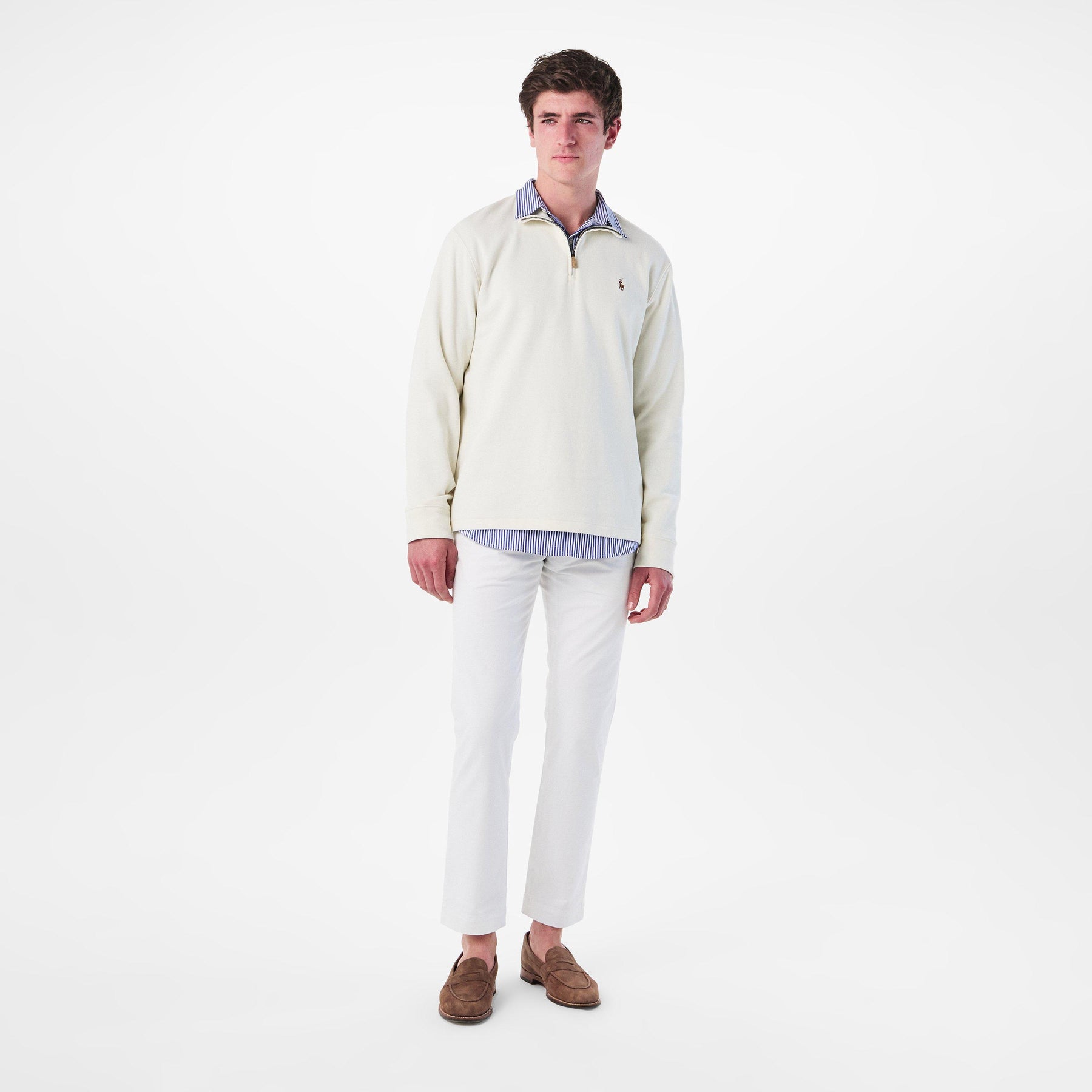 Estate Fleece Quarter Zip Sweater