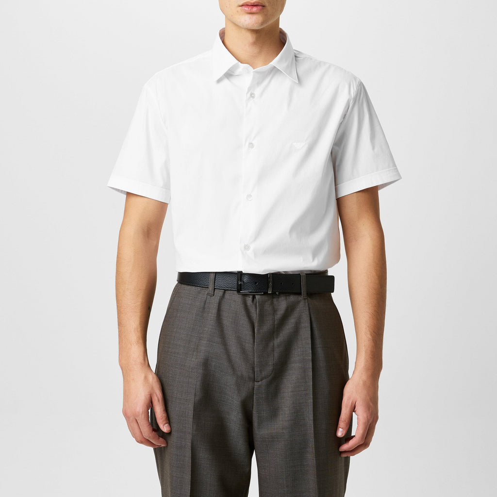 Men's Short Sleeve Patterned Shirt