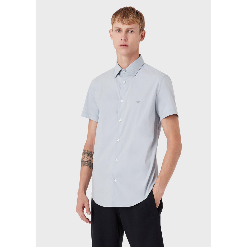 Men's Short Sleeve Patterned Shirt