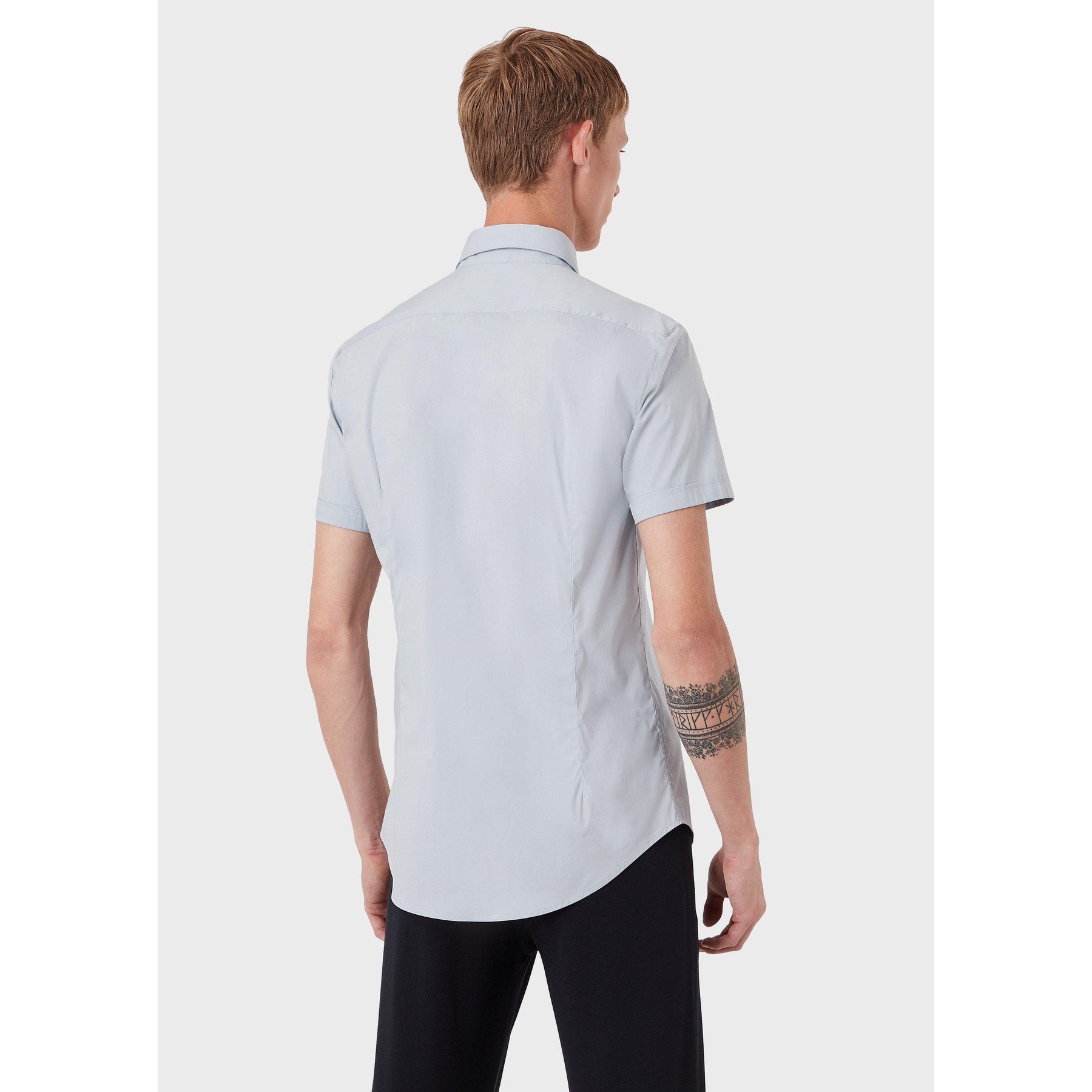 Men's Short Sleeve Patterned Shirt