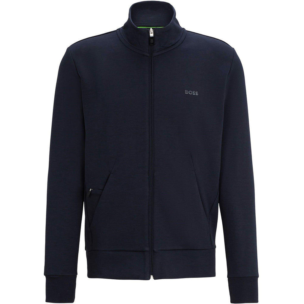 Men's Skaz Full-Zip Fleece Hoodie, High Neck Design