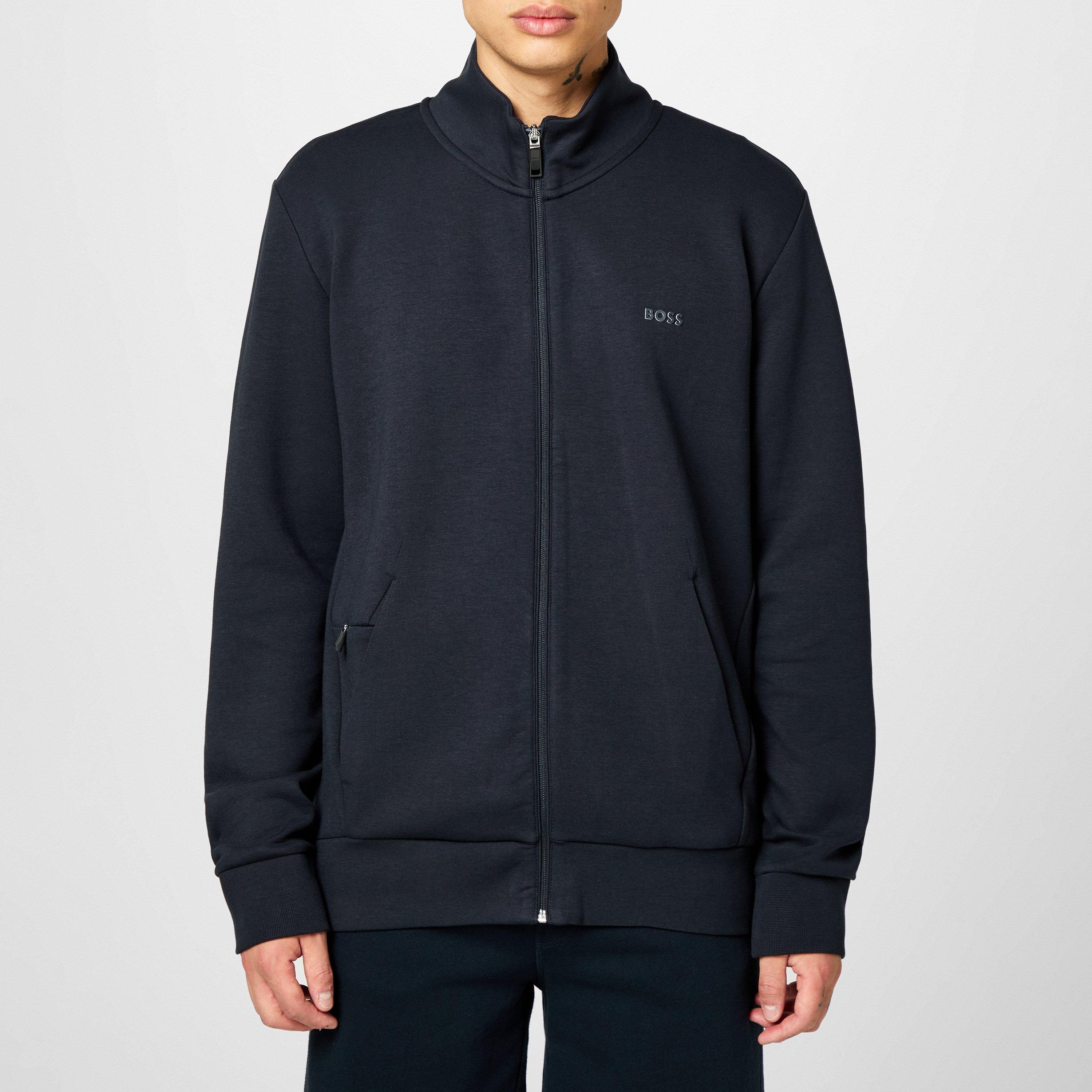 Men's Skaz Full-Zip Fleece Hoodie, High Neck Design