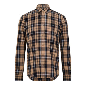 Men's HBB C LIAM Kent Patterned Long-Sleeve Shirt