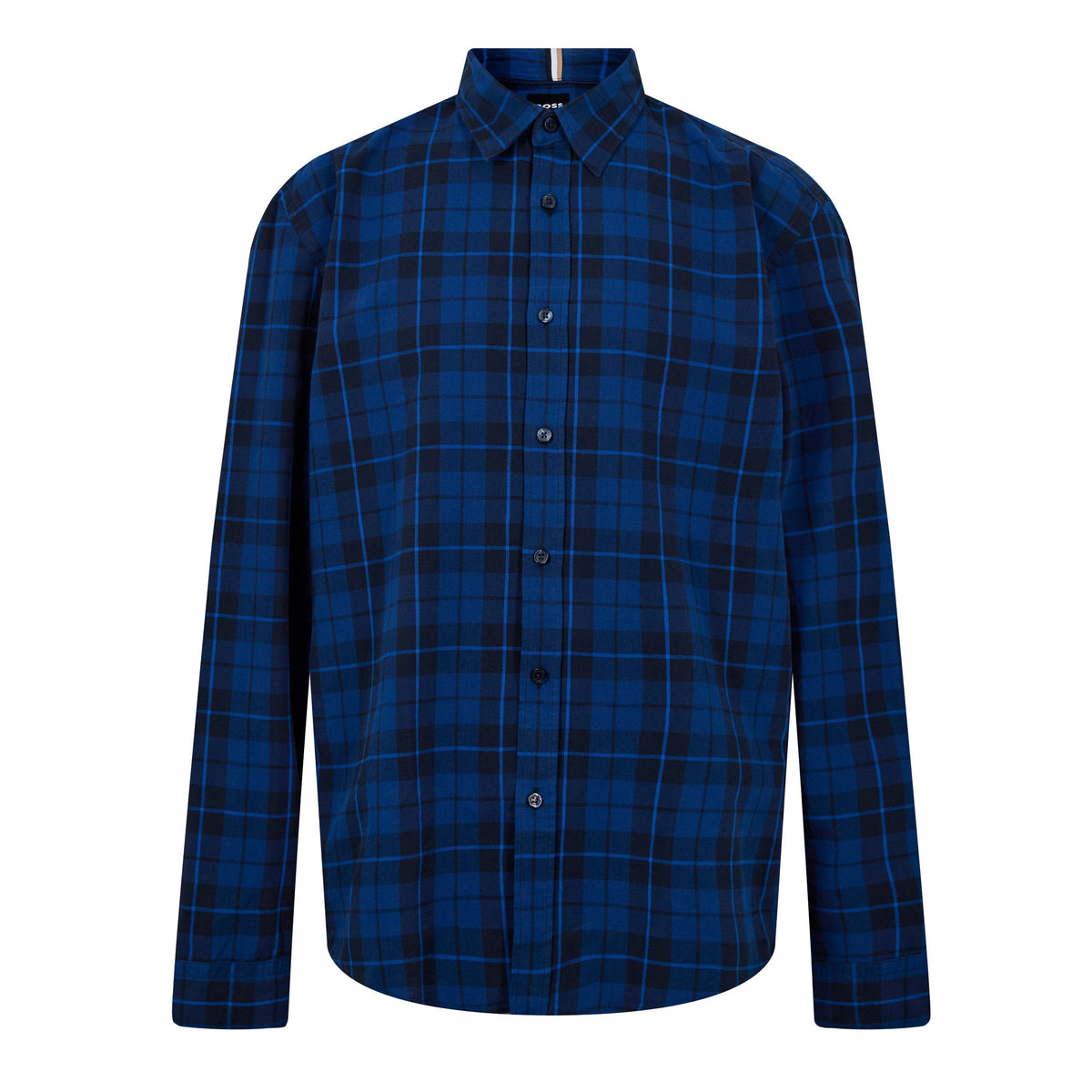 Men's HBB C LIAM Kent Patterned Long-Sleeve Shirt