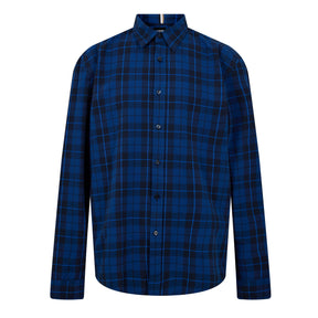 Men's HBB C LIAM Kent Patterned Long-Sleeve Shirt