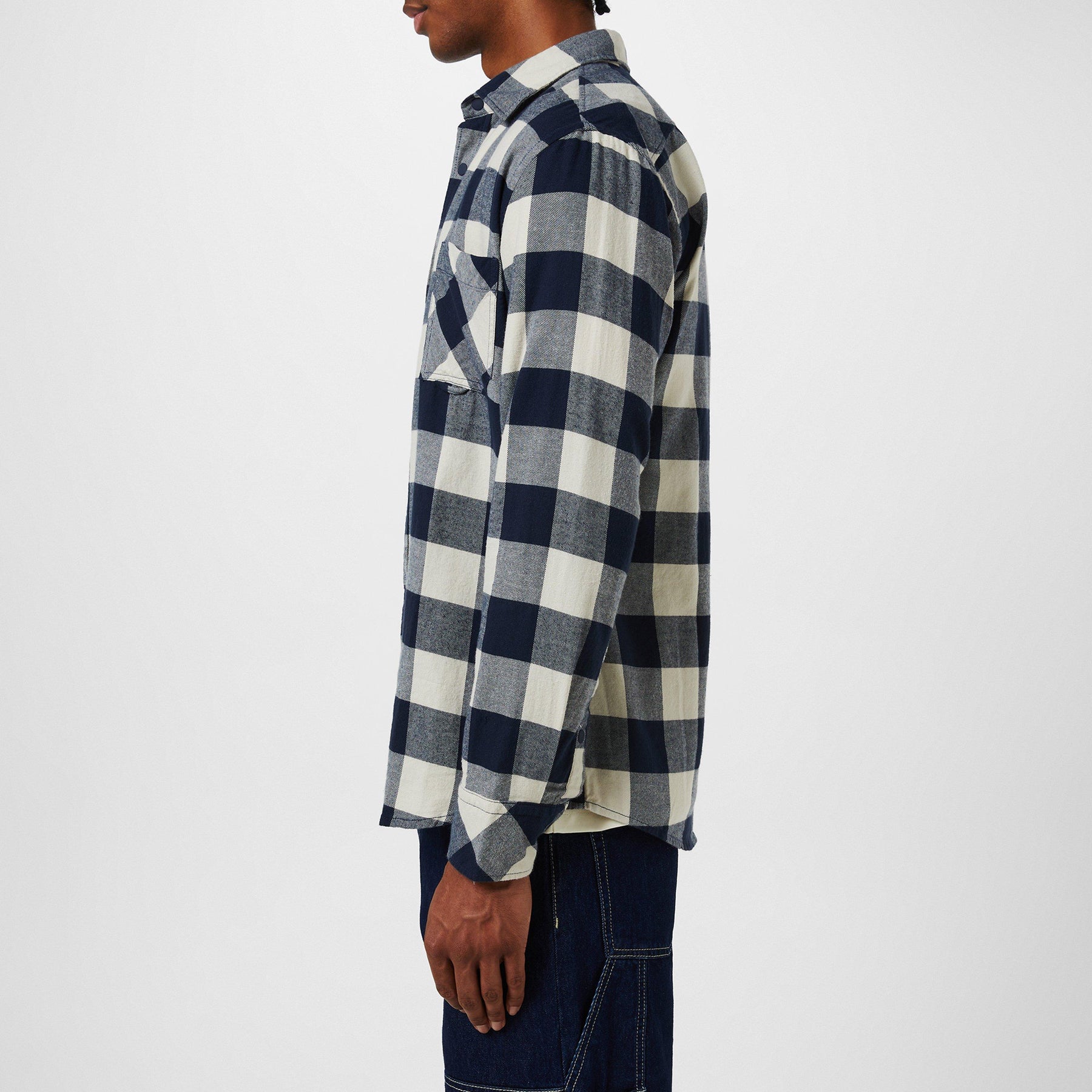 Men's Riou Patterned Long-Sleeve Shirt