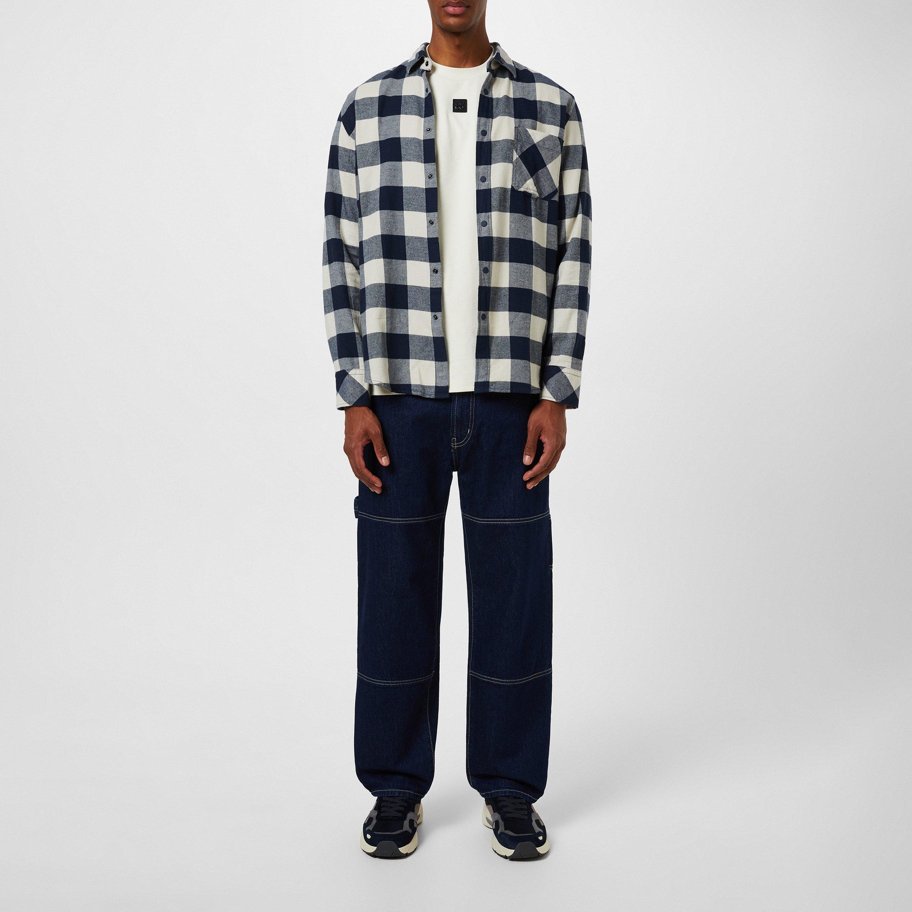 Men's Riou Patterned Long-Sleeve Shirt