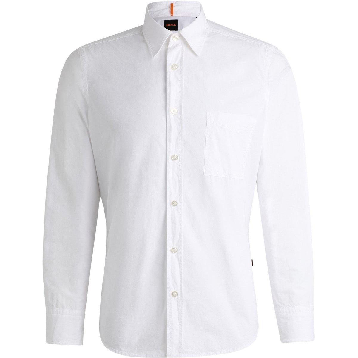 Men's Relegant Plain Long-Sleeve Shirt