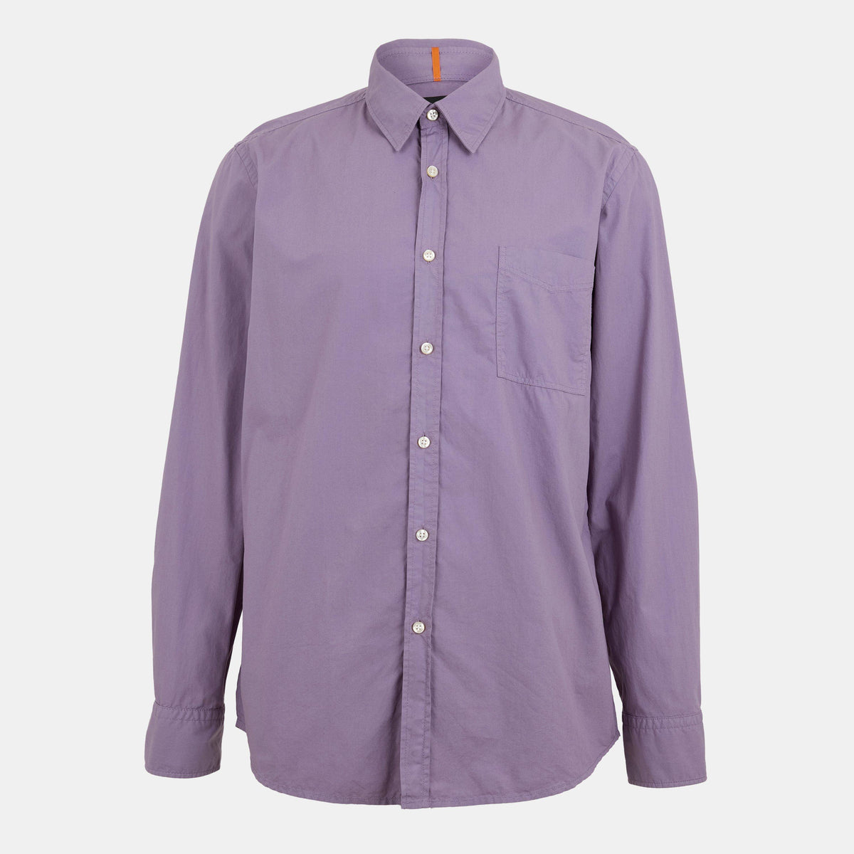 Men's Relegant Plain Long-Sleeve Shirt