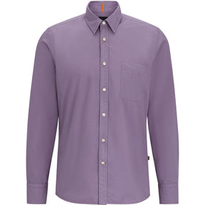 Men's Relegant Plain Long-Sleeve Shirt