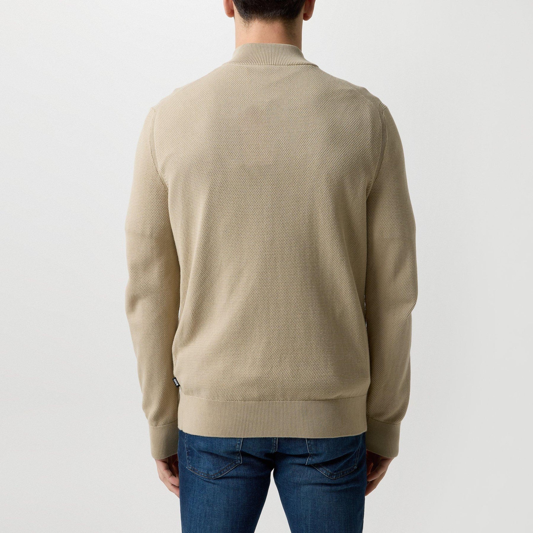 Men's HBB Ebrando Zipped Top Design Jumper