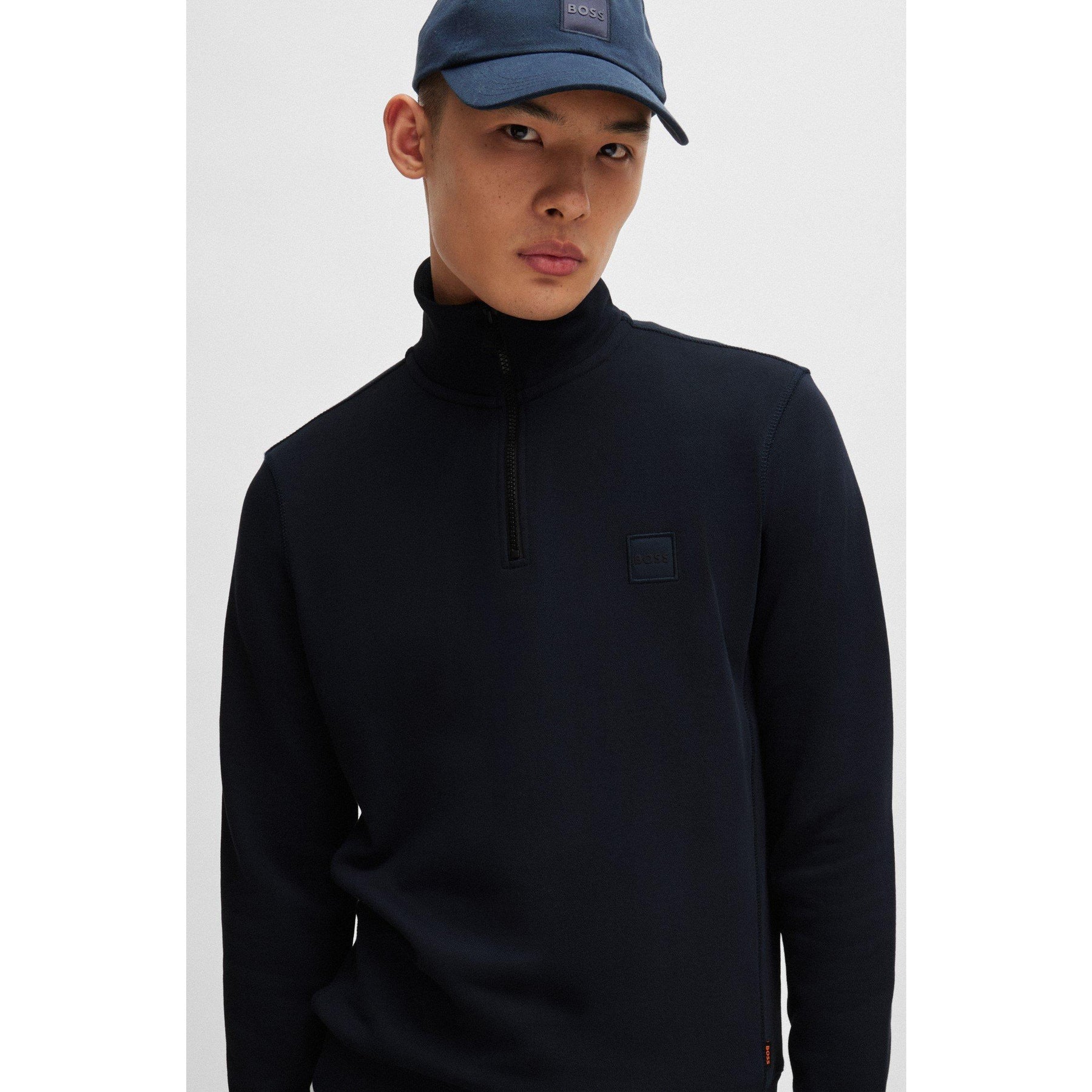 Men's Zetrust quarter Luxe Cotton Blend Sweatshirt