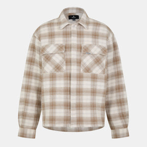 Men's Waffle Flannel Shirt, Textured Fabric