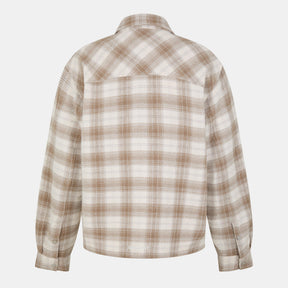 Men's Waffle Flannel Shirt, Textured Fabric