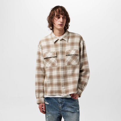 Waffle Flannel Shirt