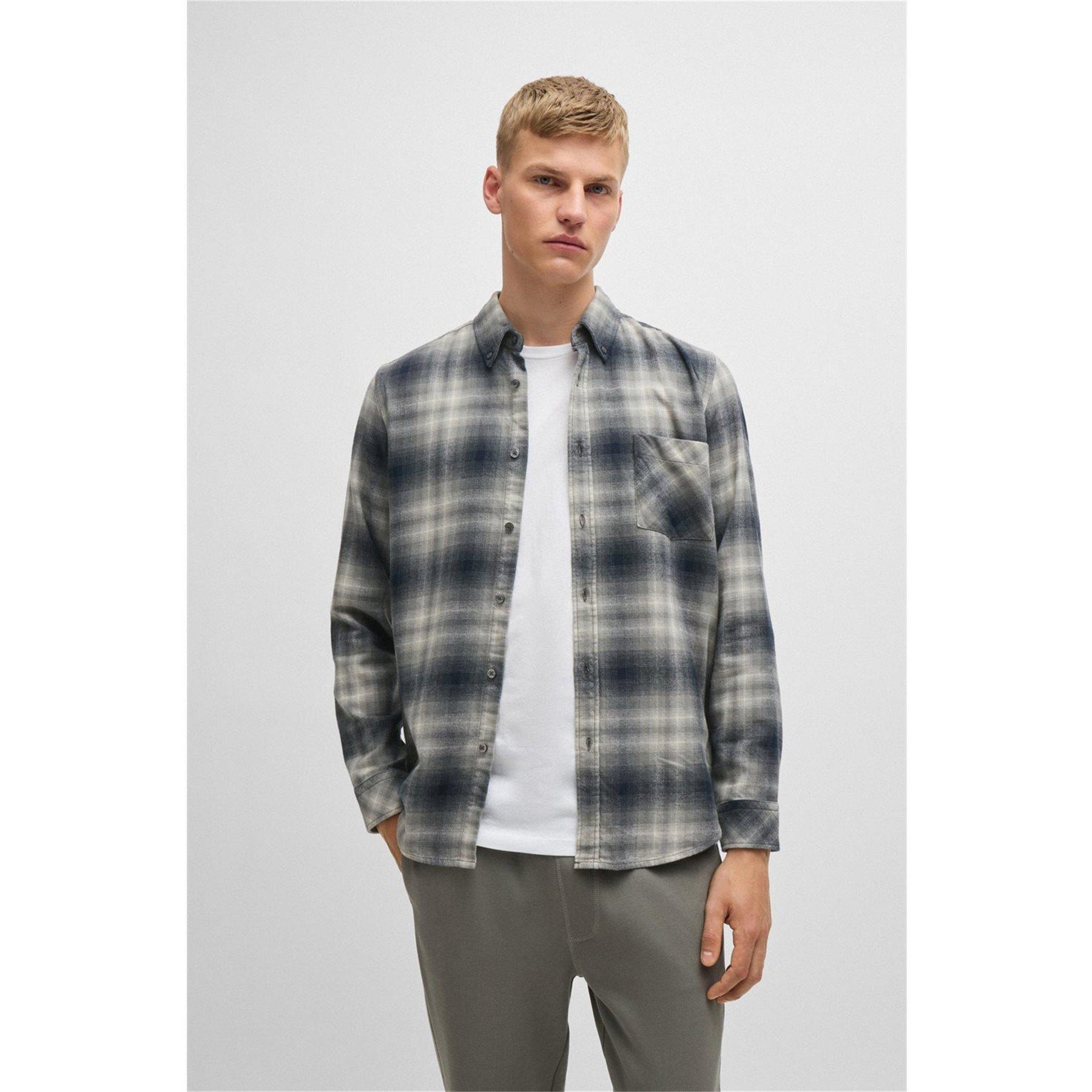 Men's Rickert M Patterned Long-Sleeve Shirt