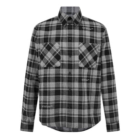 Men's Check Shirt, All-over Pattern