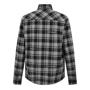 Men's Check Shirt, All-over Pattern