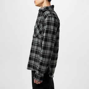Men's Check Shirt, All-over Pattern