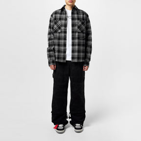 Men's Check Shirt, All-over Pattern