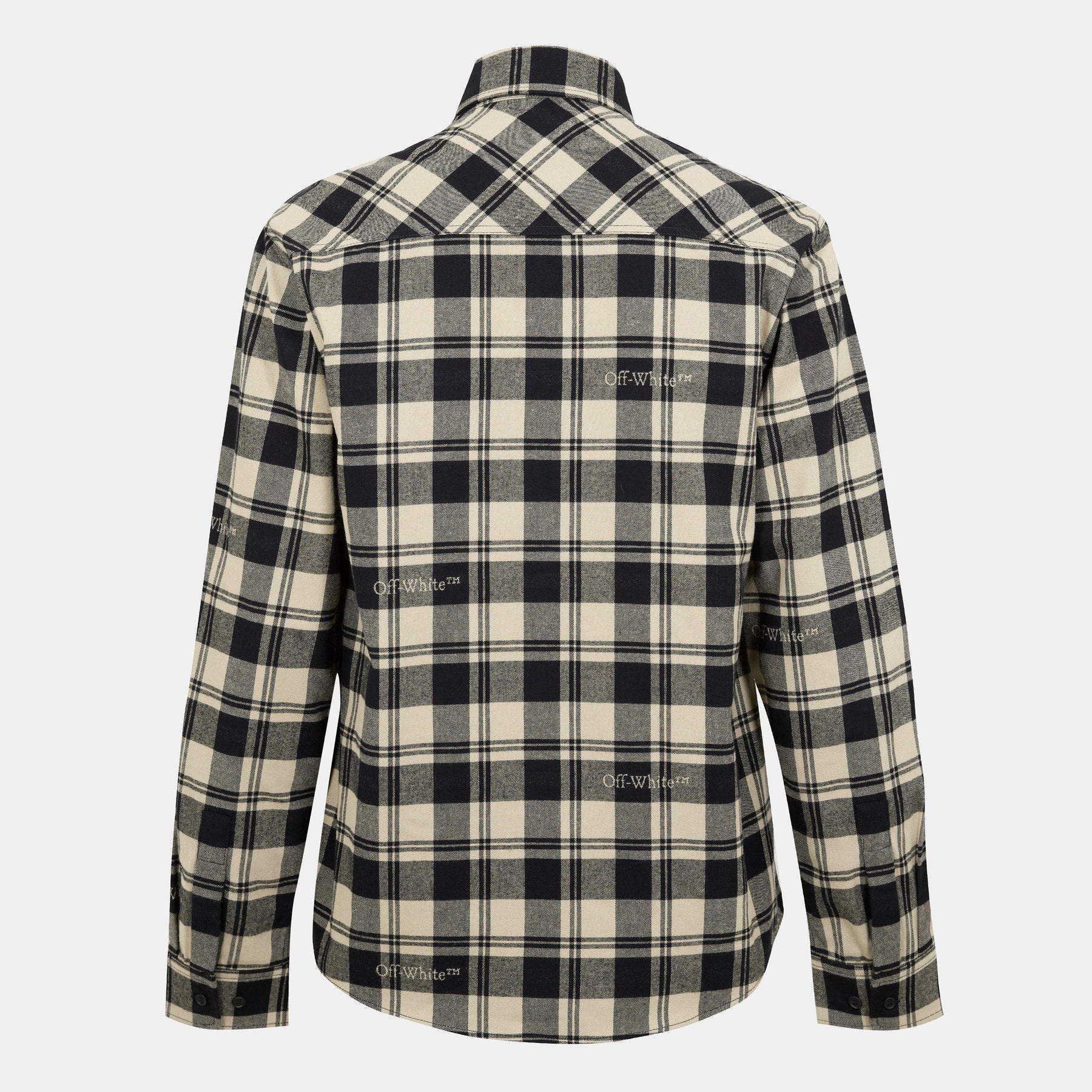 Men's Check Shirt, All-over Pattern