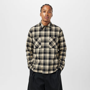 Men's Check Shirt, All-over Pattern