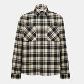 Men's Check Shirt, All-over Pattern