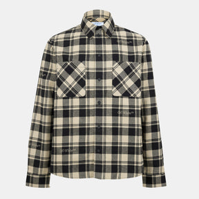 Men's Check Shirt, All-over Pattern