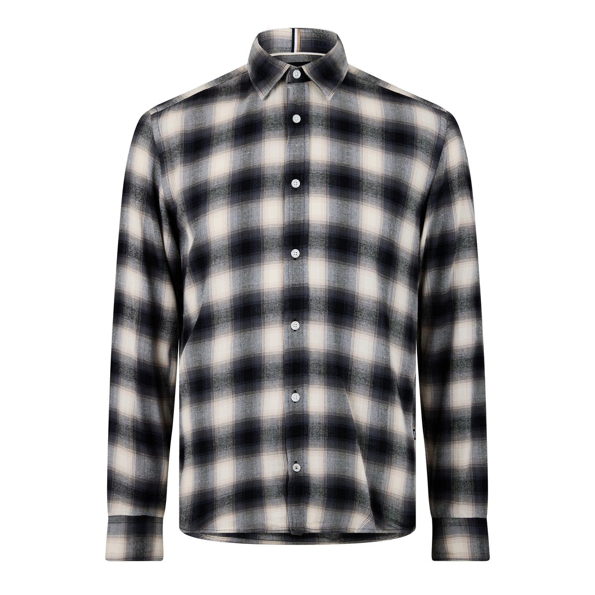 Men's C-Liam-Kent-C1-243 Patterned Long-Sleeve Shirt