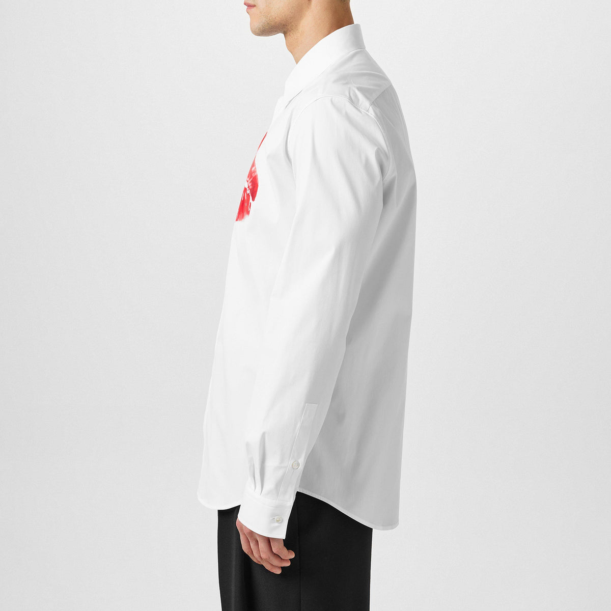 Kiss Print Poplin Shirt