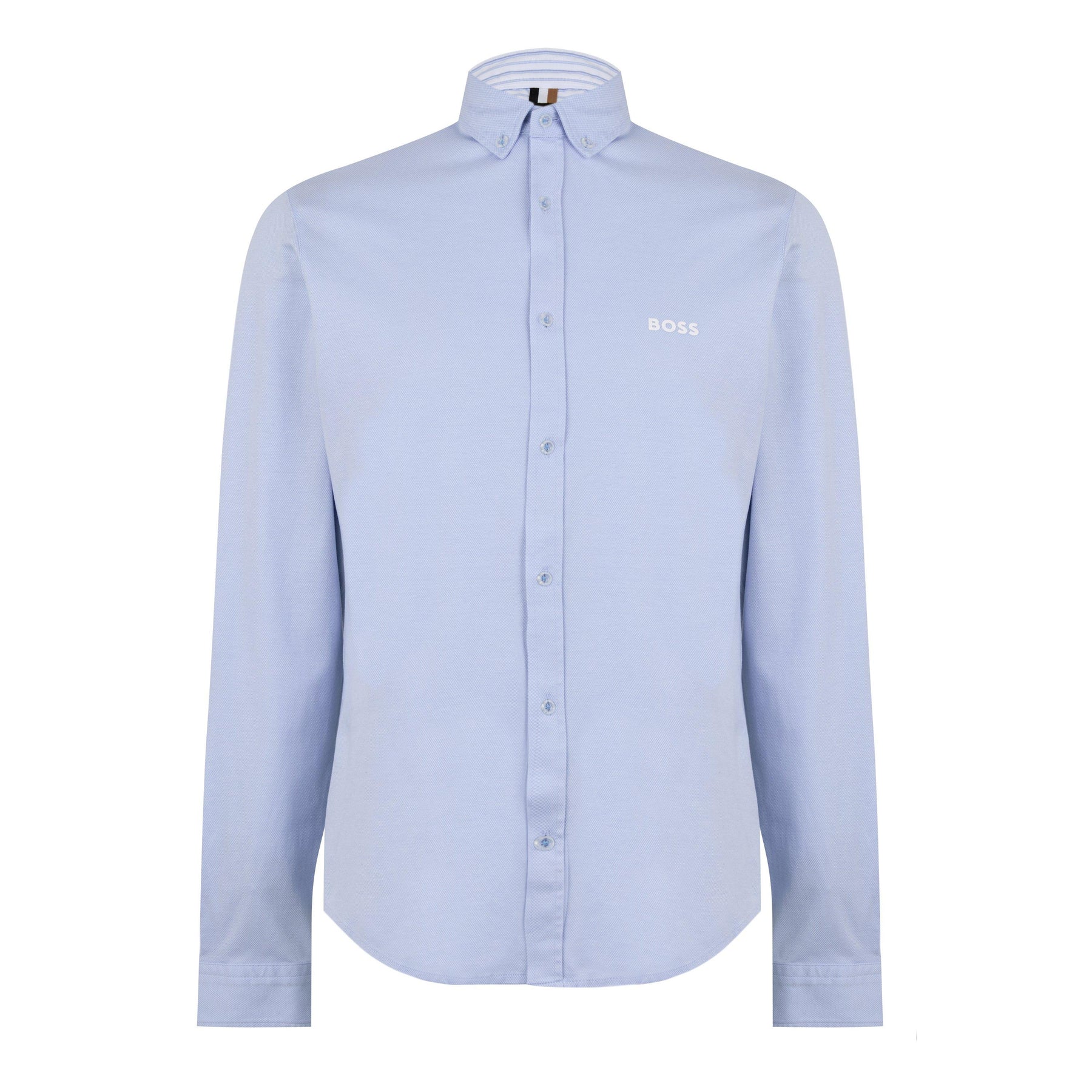 Men's Motion Button Down Shirt, Knitted Cotton Piqué