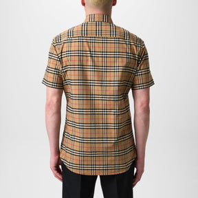 Men's Check Cotton Shirt