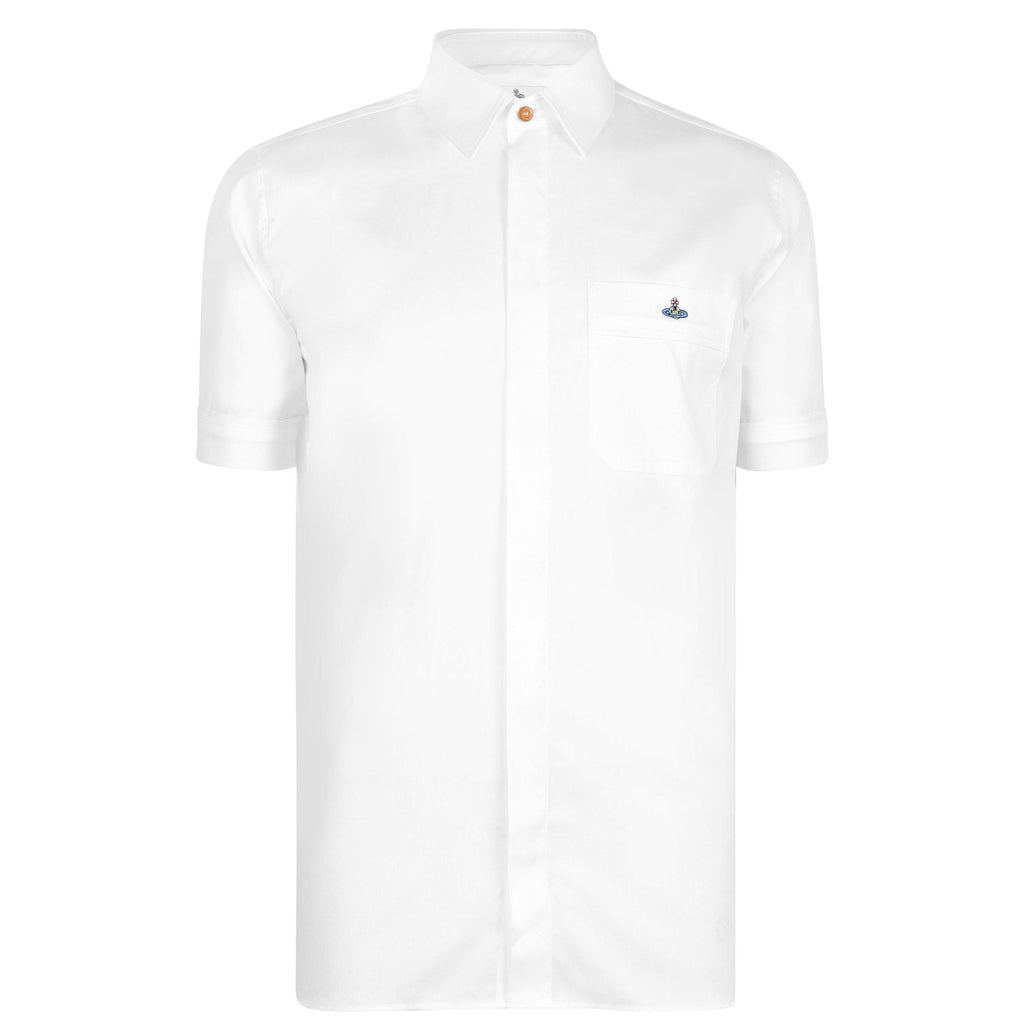 Men's Cotton Classic Saturn Orb Short-Sleeved Shirt