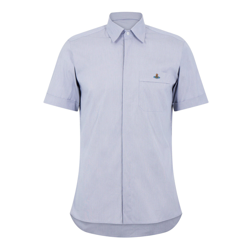 Men's Cotton Classic Saturn Orb Short-Sleeved Shirt