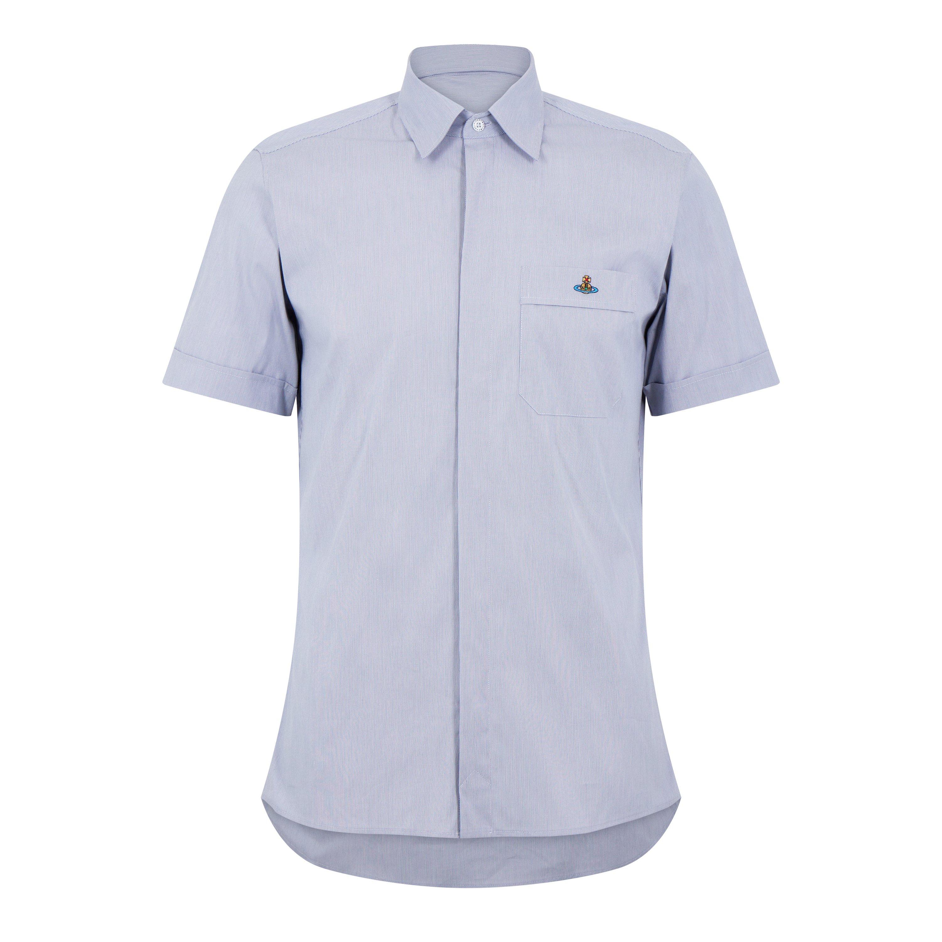 Men's Cotton Classic Saturn Orb Short-Sleeved Shirt