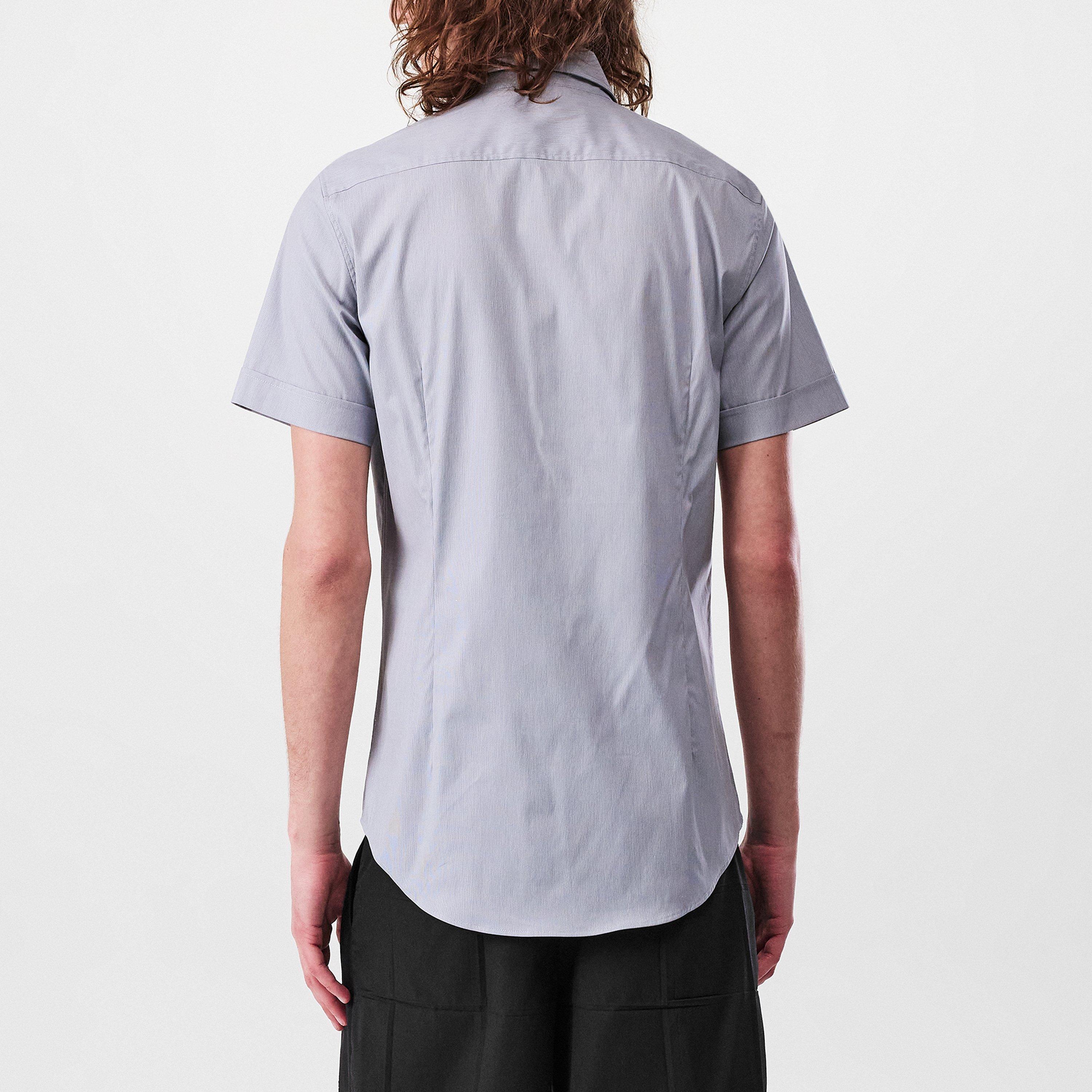 Men's Cotton Classic Saturn Orb Short-Sleeved Shirt