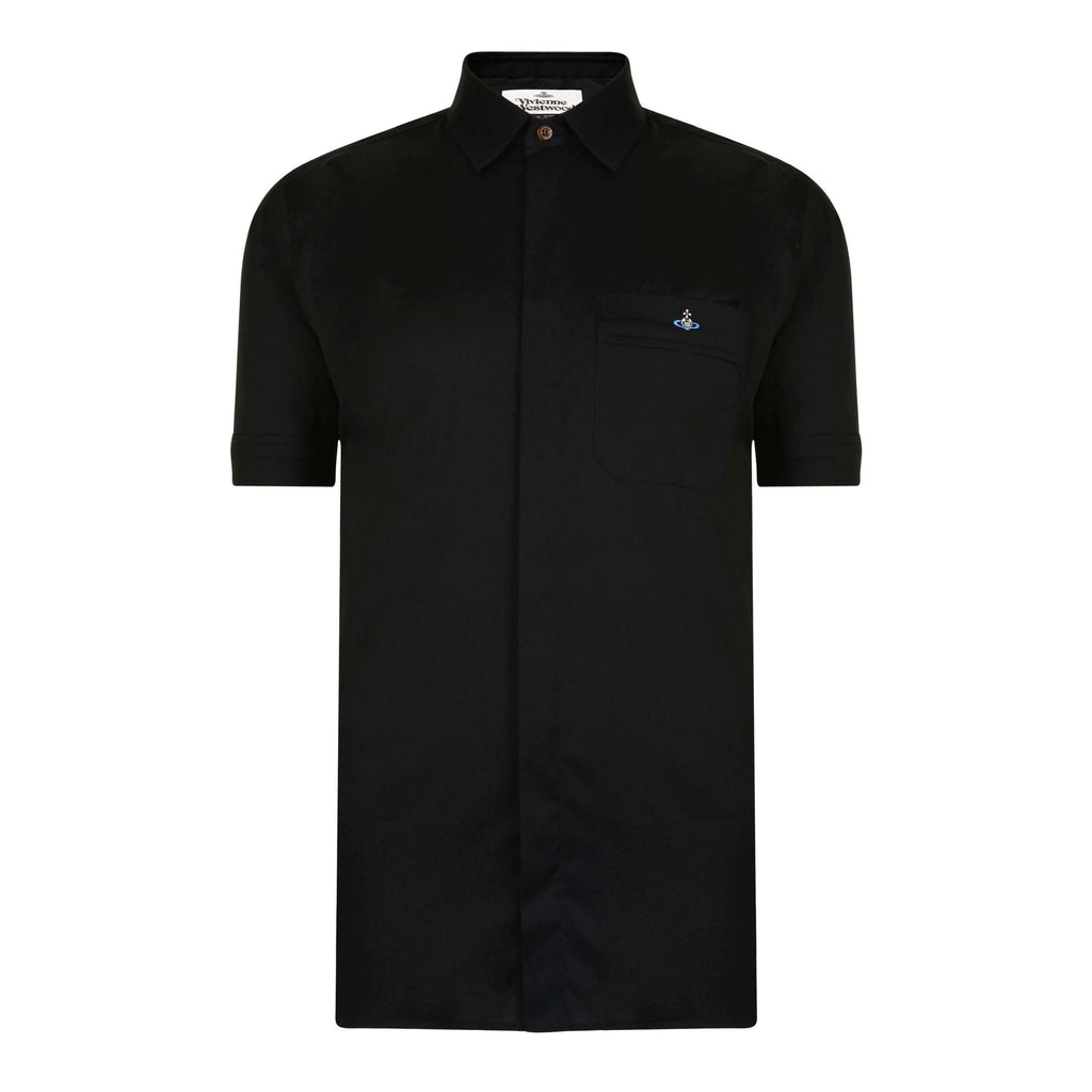 Men's Cotton Classic Saturn Orb Short-Sleeved Shirt