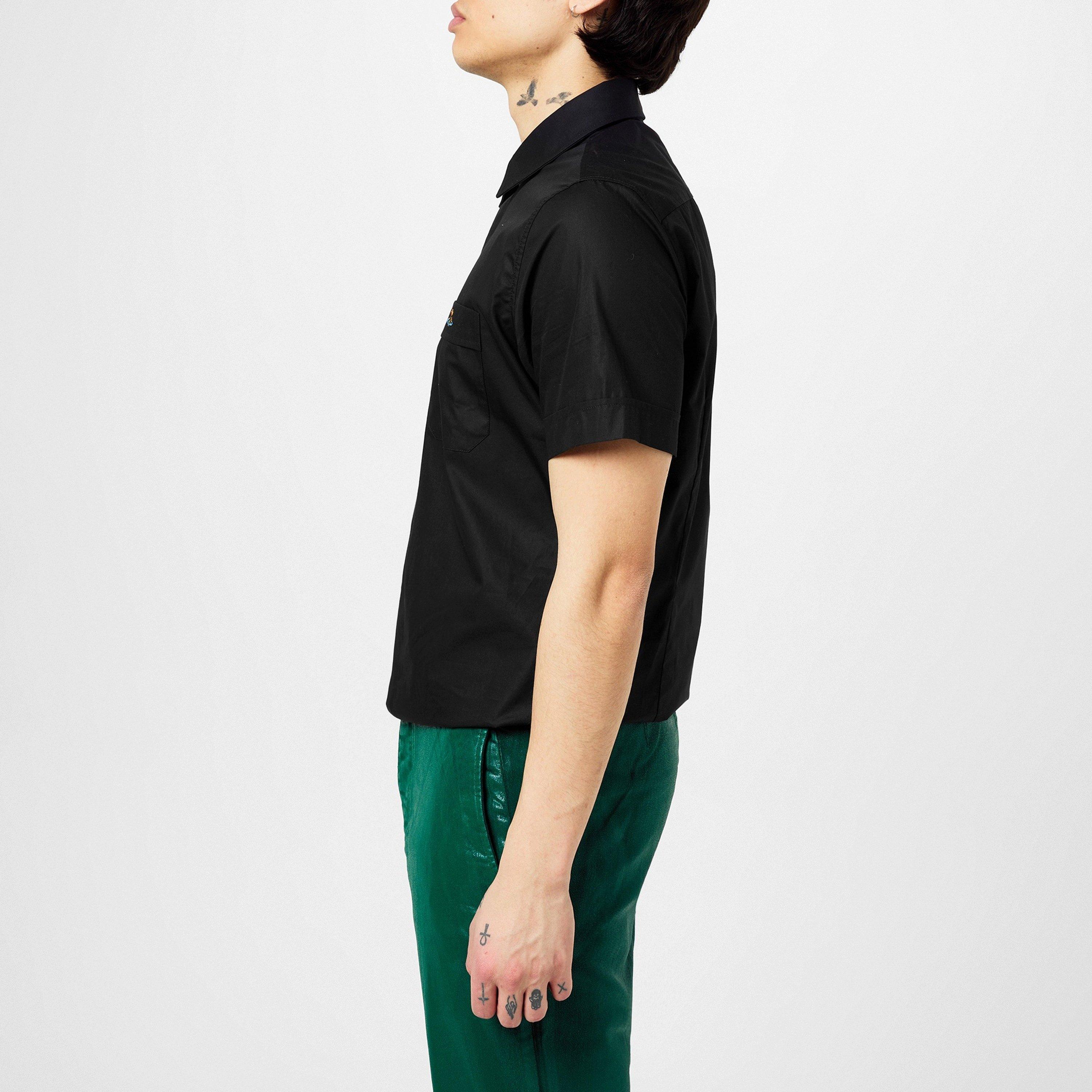 Men's Cotton Classic Saturn Orb Short-Sleeved Shirt