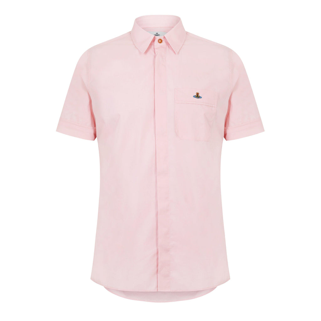 Men's Cotton Classic Saturn Orb Short-Sleeved Shirt