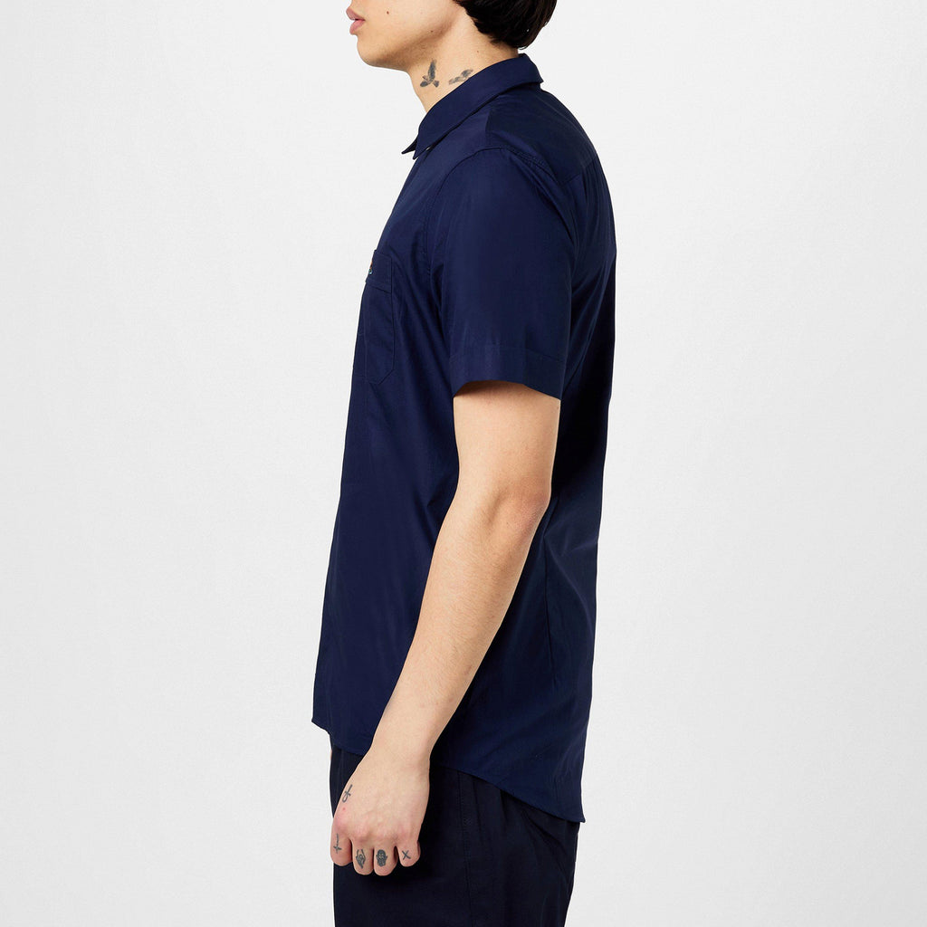 Men's Cotton Classic Saturn Orb Short-Sleeved Shirt