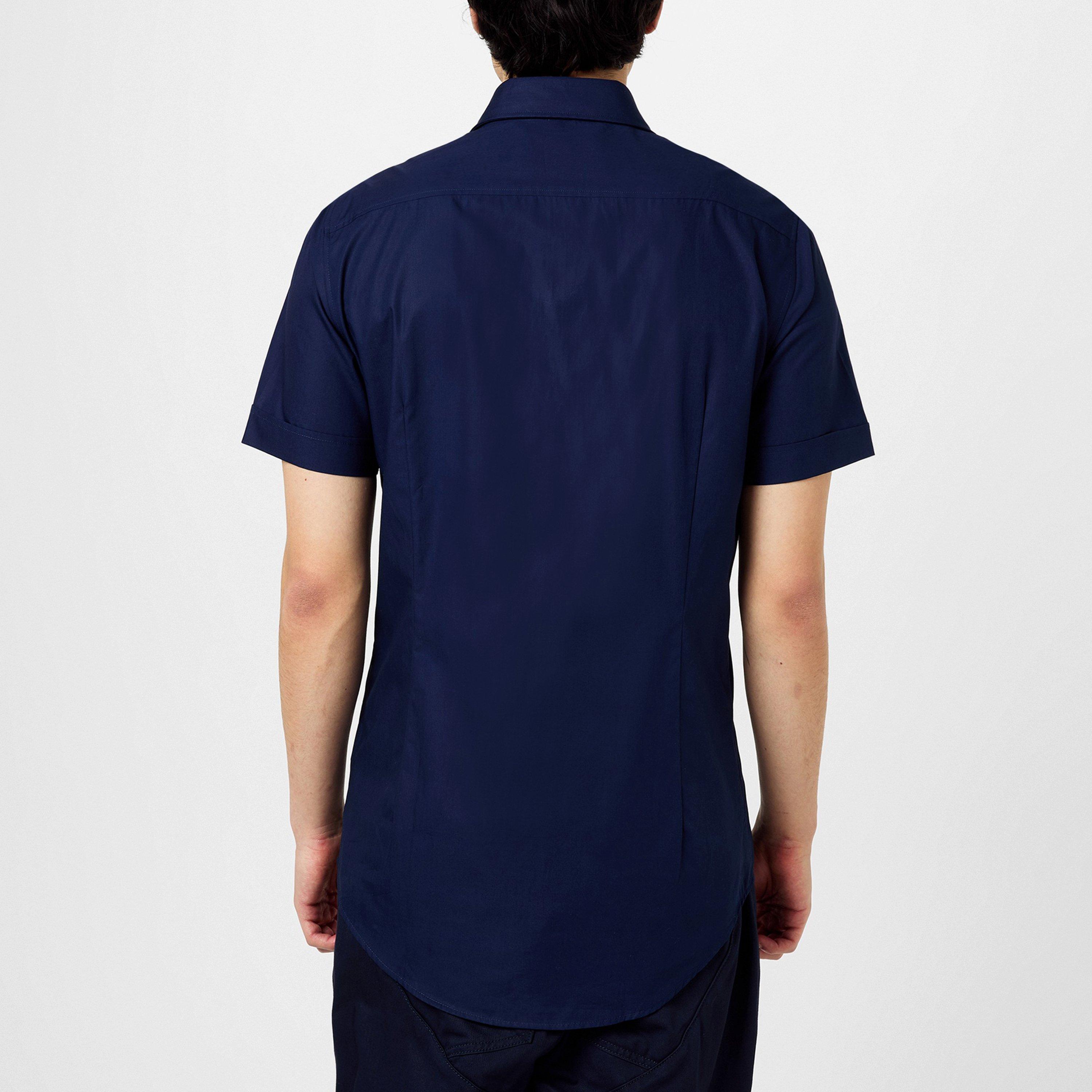 Men's Cotton Classic Saturn Orb Short-Sleeved Shirt