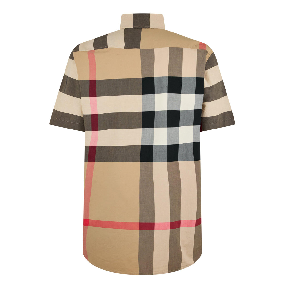 Men's Check Cotton Somerton Short Sleeved Shirt