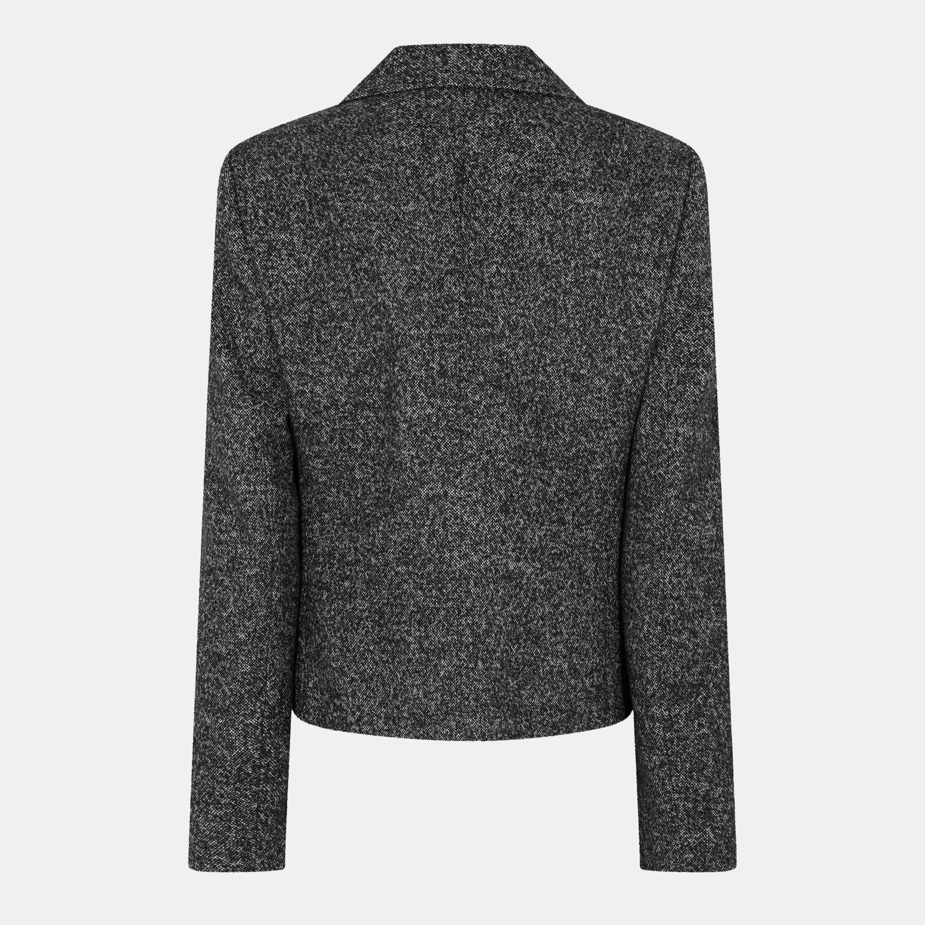 Structured Shoulder Blazer