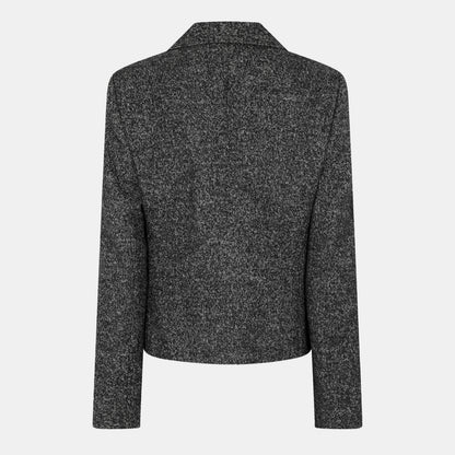 Structured Shoulder Blazer
