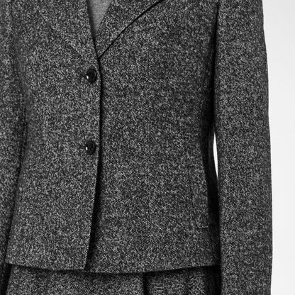 Structured Shoulder Blazer
