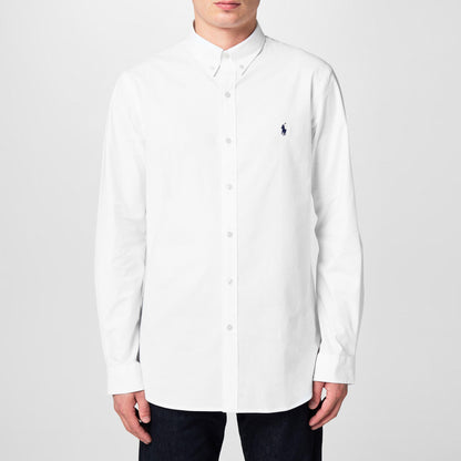Men's Slim Fit Poplin Long-Sleeve Shirt