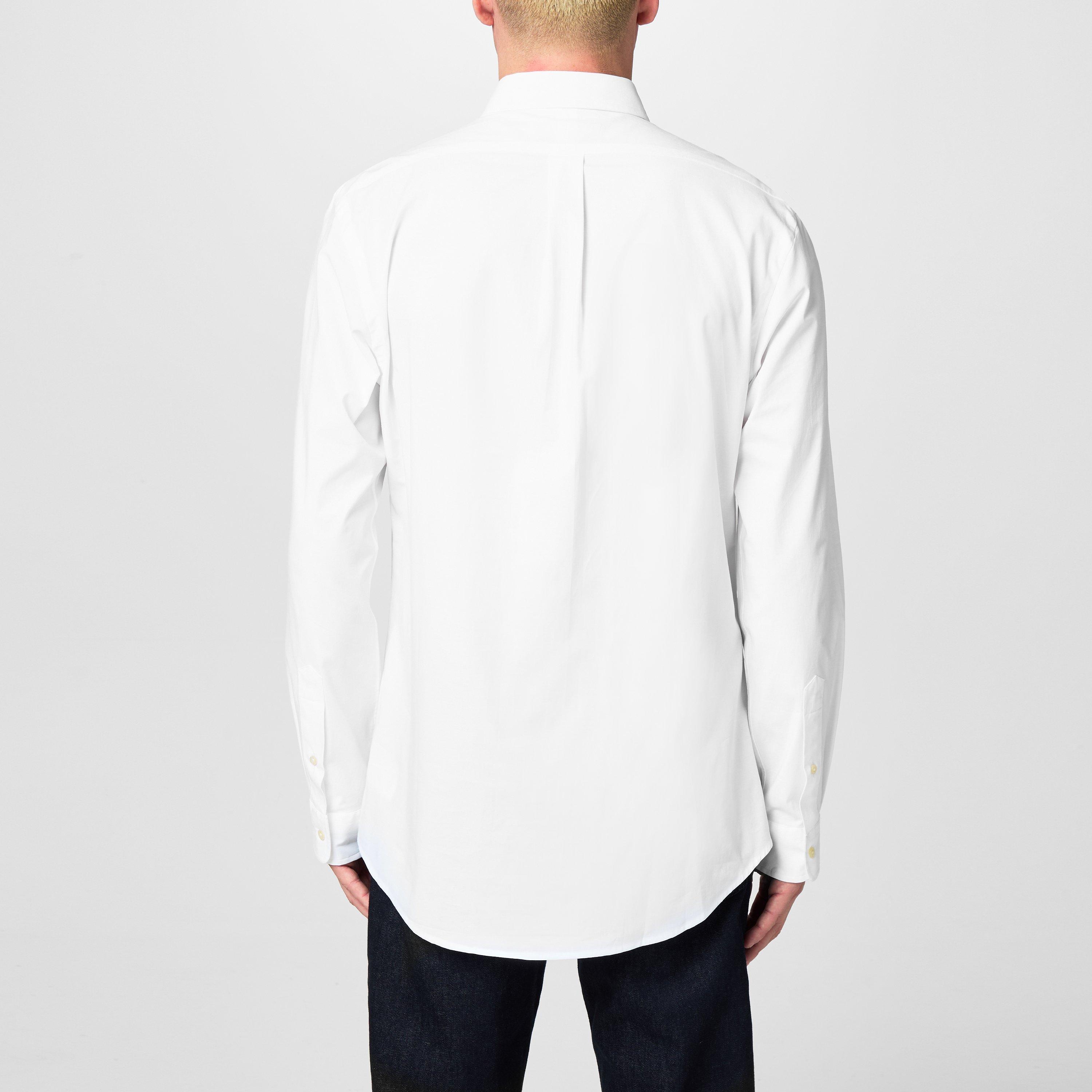 Men's Slim Fit Poplin Long-Sleeve Shirt